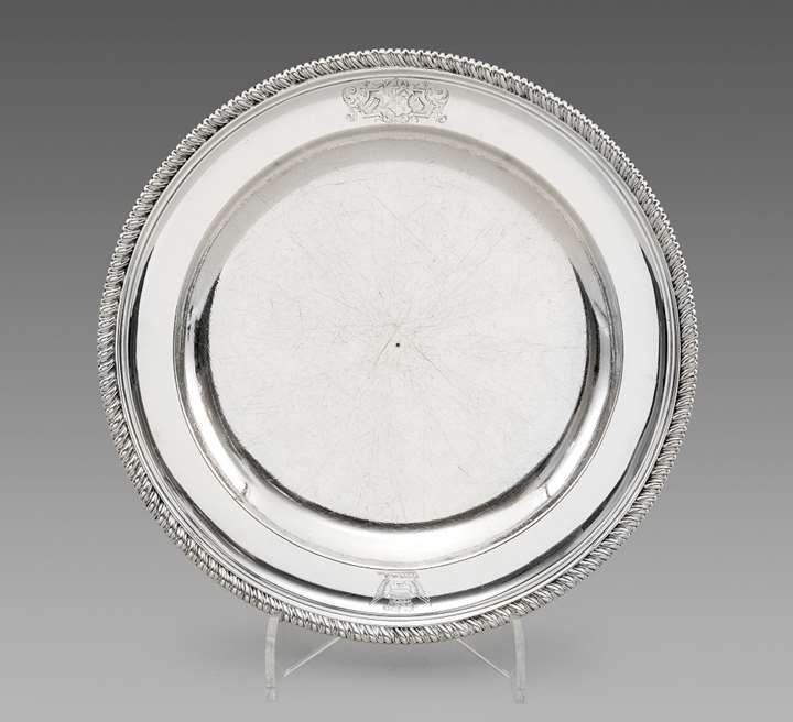 A George II Silver Second-Course Dish